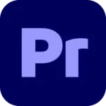 Logotipo del software Adobe Premiere Pro